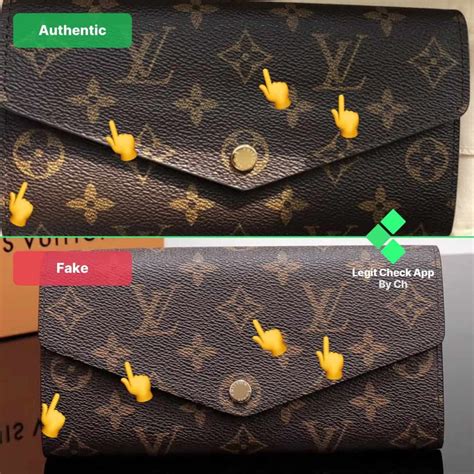 sn0094 louis vuitton fake vs real|false louis vuitton wallet.